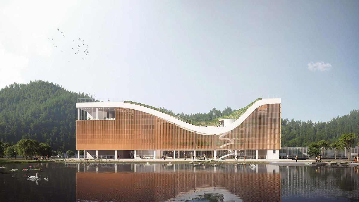 Penda China reveals design for Shili Lijiang Science Promotion Building in Guangdong
