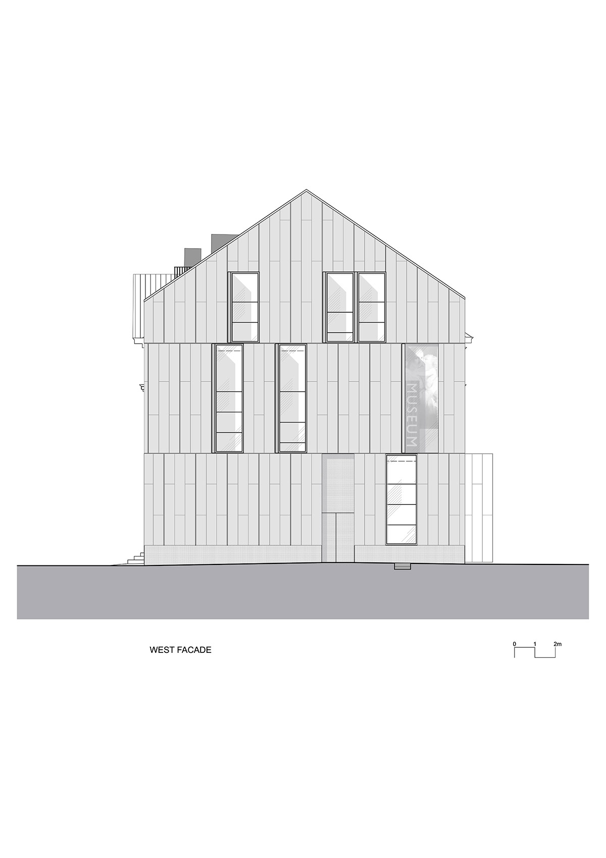 Maurice Mentjens renovates historic municipal museum with gold-skinned exterior in the heart of Weert