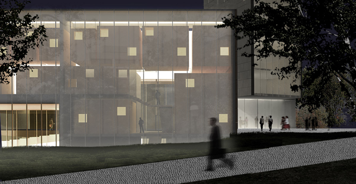 Steven Holl Architects’ Lewis Center for the Arts at Princeton University nears completion