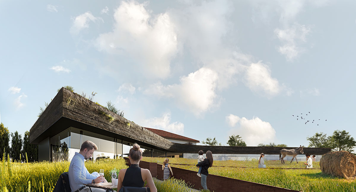 Carlo Ratti Associati unveils design for a business canteen in the countryside of Palma, Italy