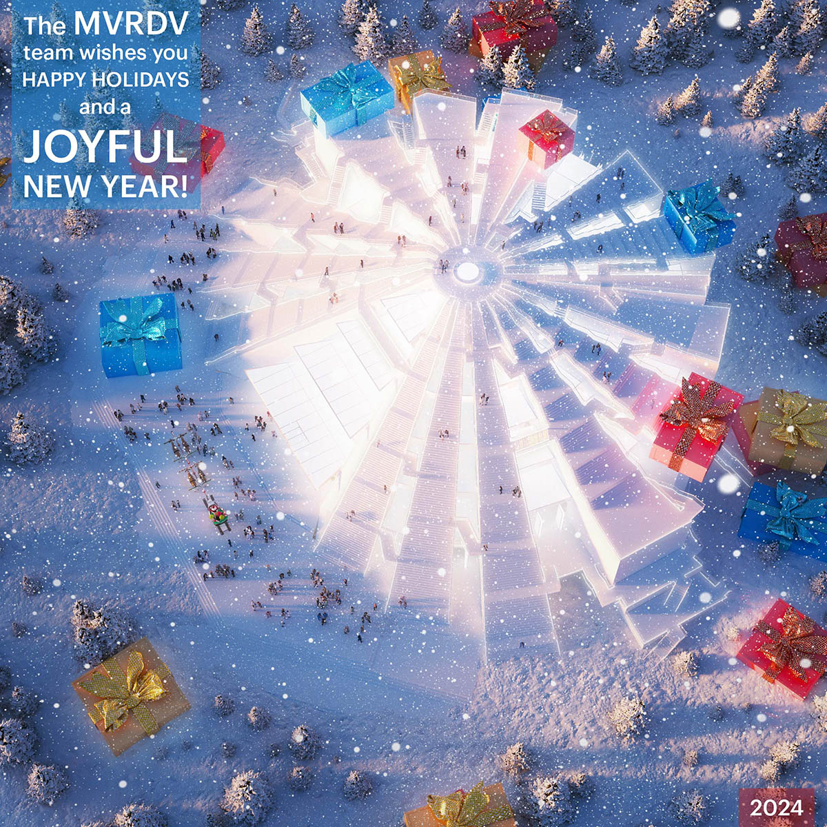 The Most Creative Christmas Cards from World Architects and Designers