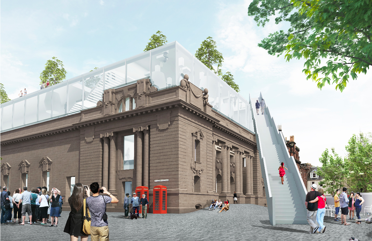 Five shortlisted projects revealed for Perth City Hall competition