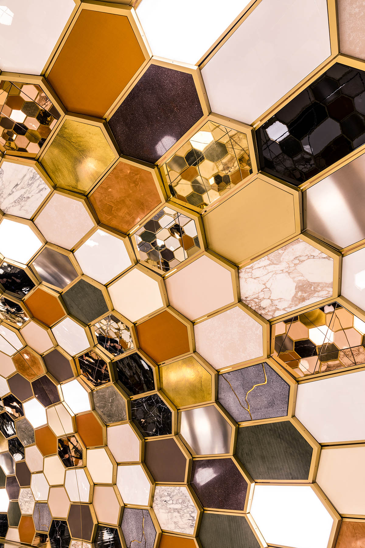 MVRDV fills a vaulted room with Bvlgari’s iconic Serpenti bracelet at Milan Design Week