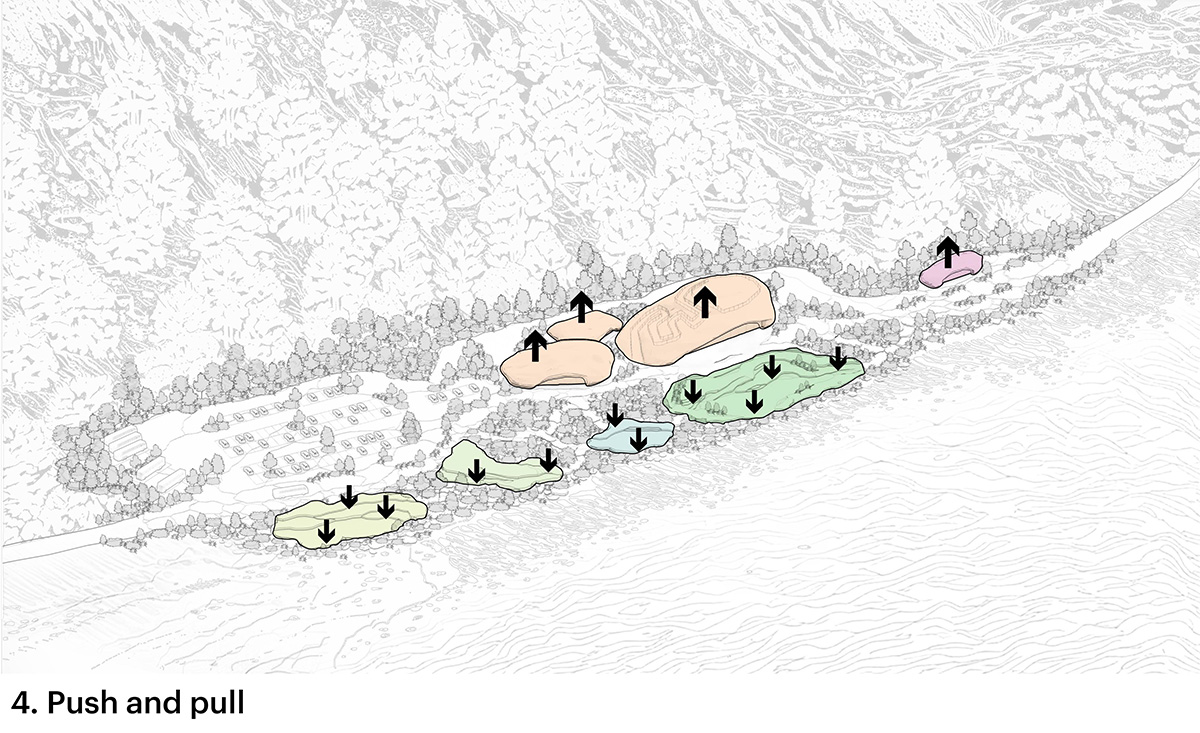 MVRDV inserts tourist facilities into sculptural rock fomations on scenic Taiwanese coastline