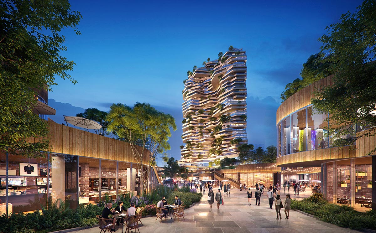 MVRDV designs nature-inspired Oasis Towers creating