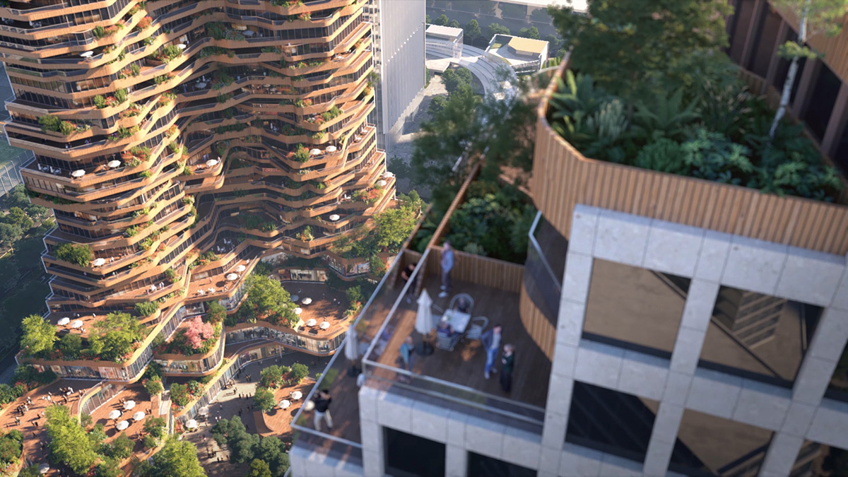 MVRDV designs nature-inspired Oasis Towers creating