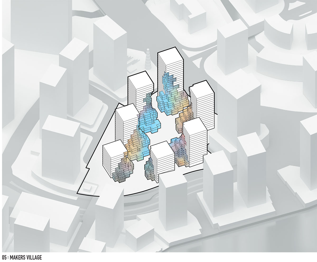 Construction work begins on MVRDV's Pixel boosting outdoor living in Abu Dhabi’s New Makers District