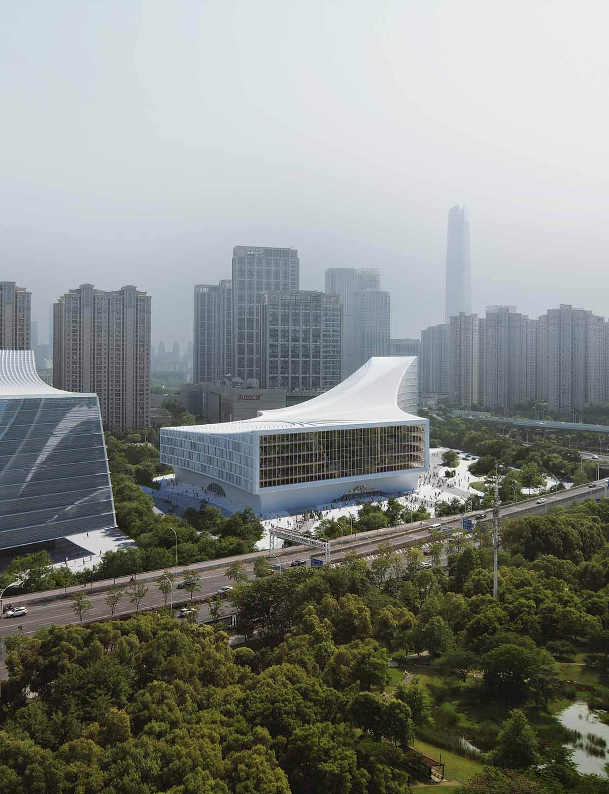 MVRDV unveils design for Wuhan Library featuring 