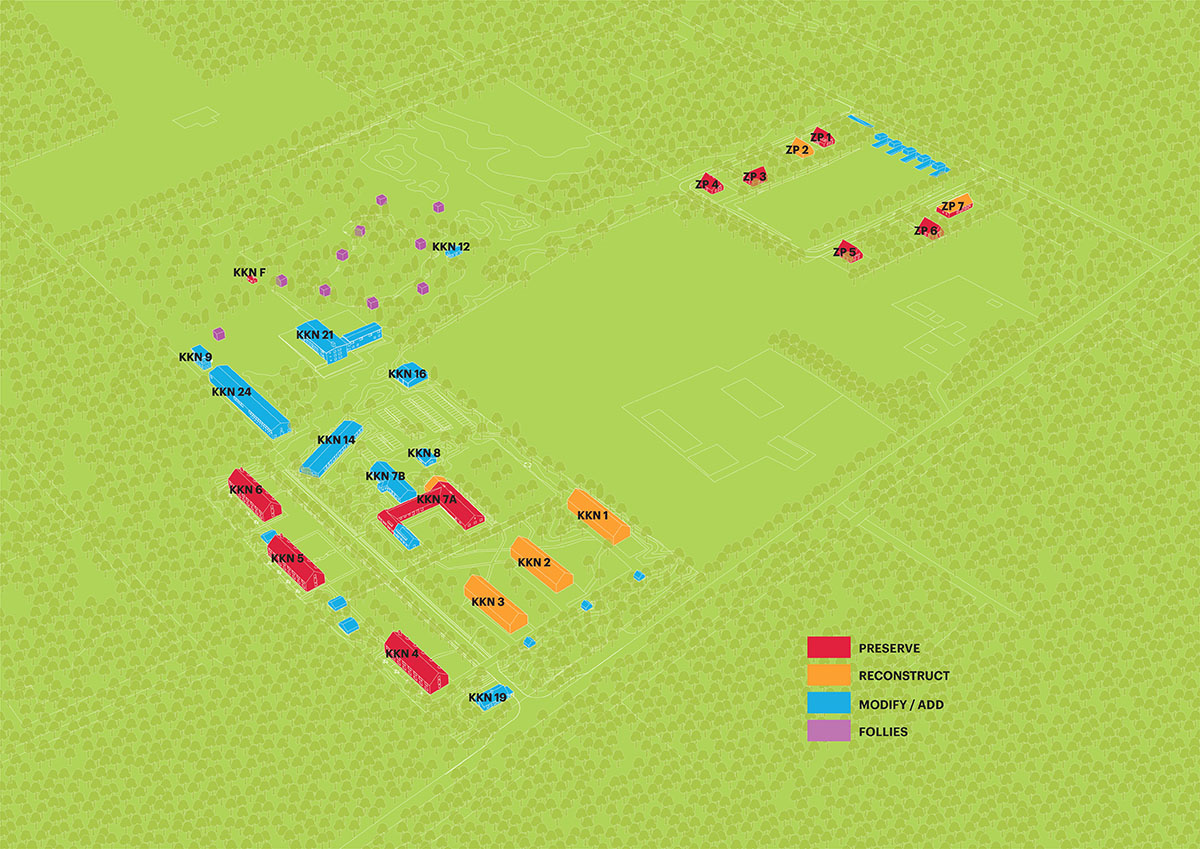 MVRDV converts a former WWII German military base into a residential and cultural enclave