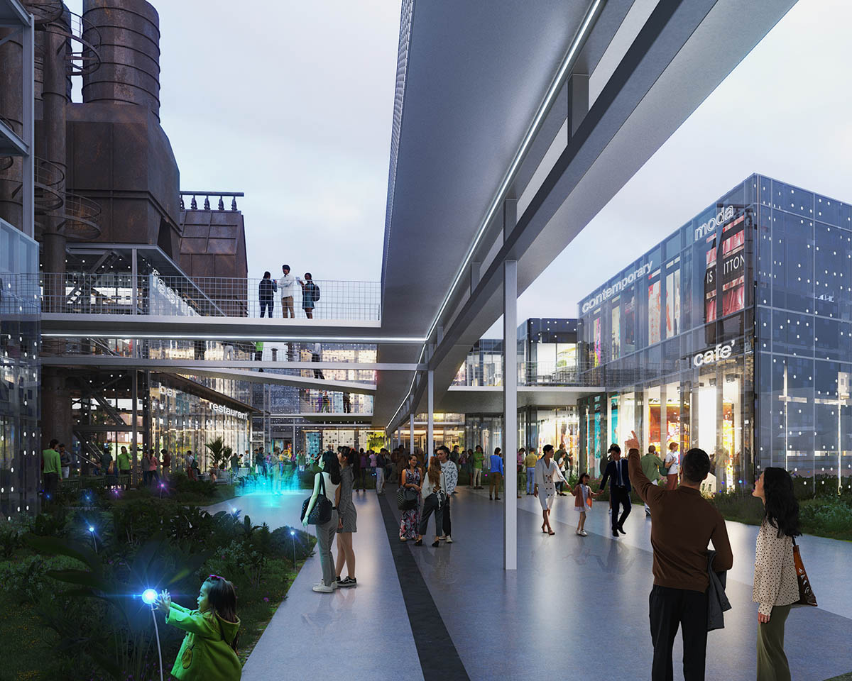 MVRDV reimagines former Hangzhou Oil Refinery Factory with cylindrical art and science museum