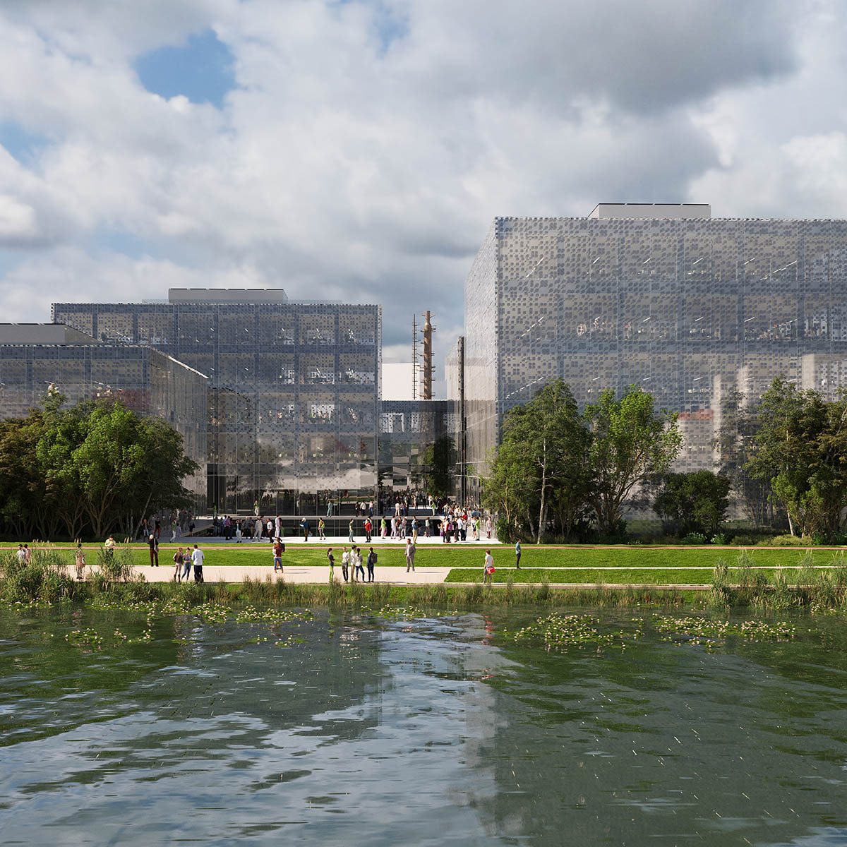 MVRDV reimagines former Hangzhou Oil Refinery Factory with cylindrical art and science museum