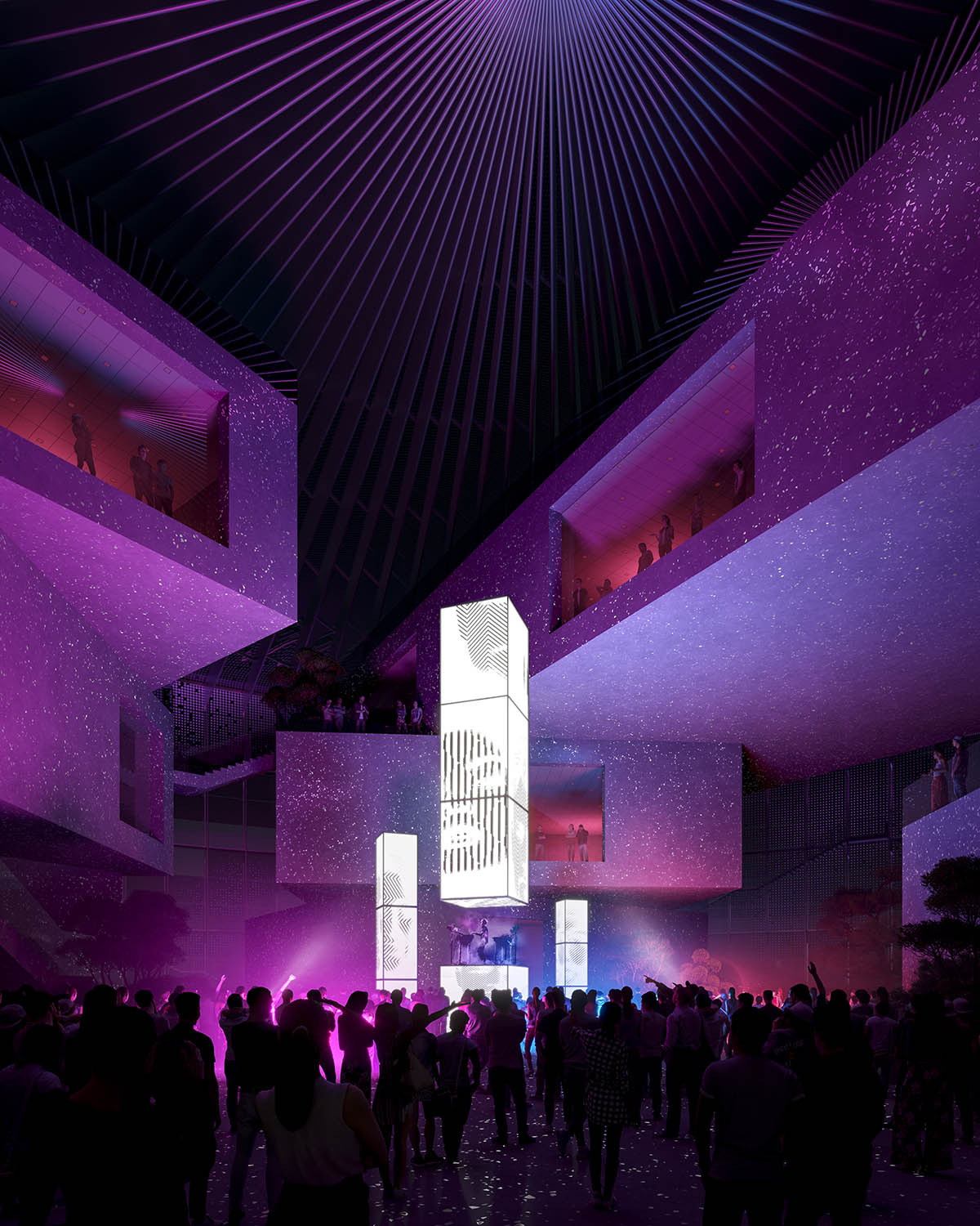 MVRDV reimagines former Hangzhou Oil Refinery Factory with cylindrical art and science museum