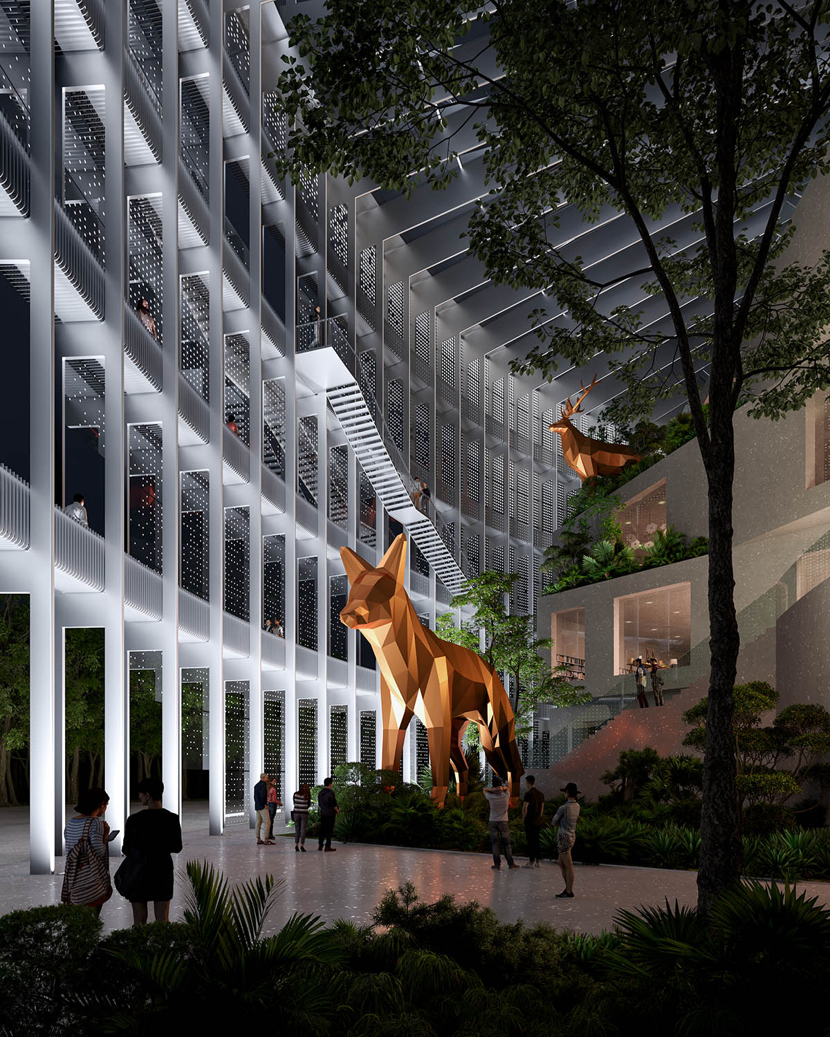 MVRDV reimagines former Hangzhou Oil Refinery Factory with cylindrical art and science museum