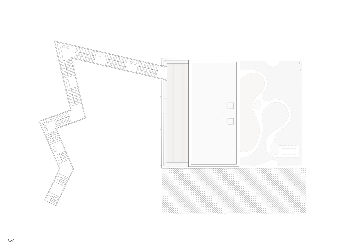 MVRDV revives old office building with bright yellow façade and zigzagging staircase in Berlin