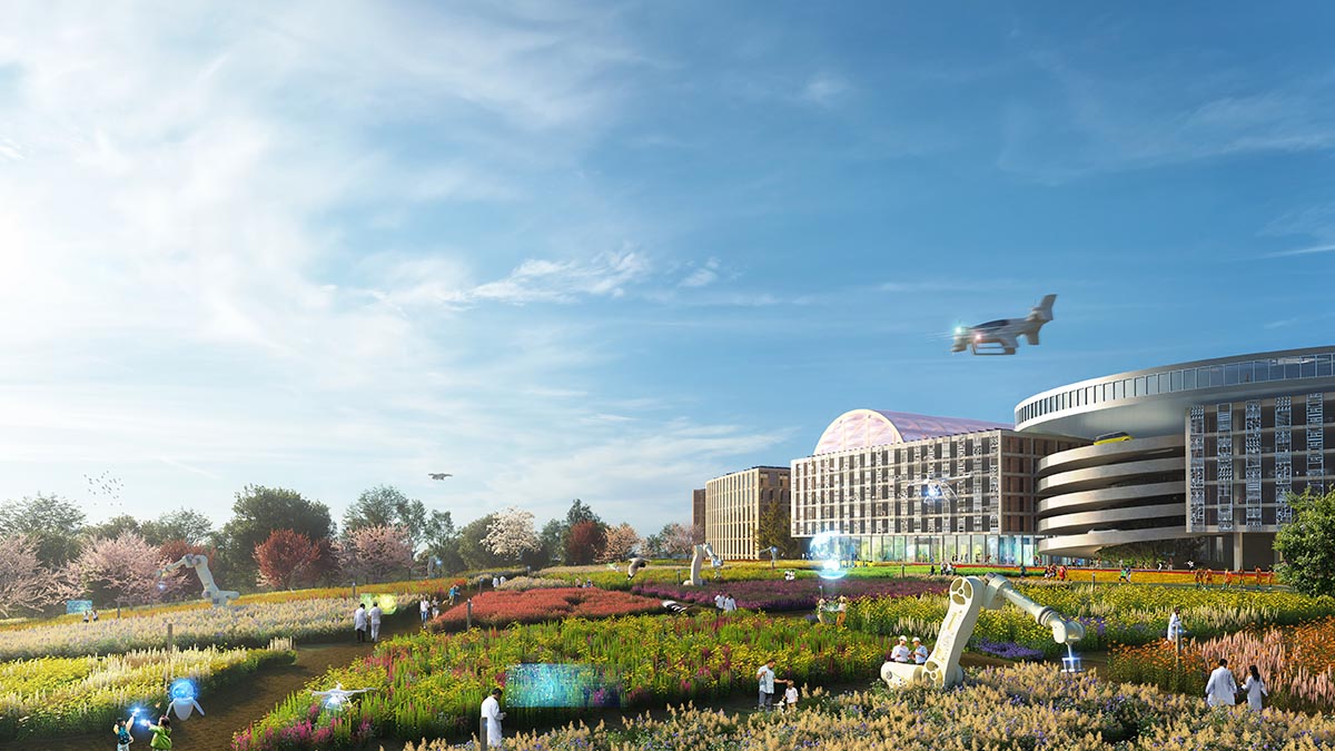 MVRDV wins competition to design new Innovation Park Artificial Intelligence campus in Heilbronn