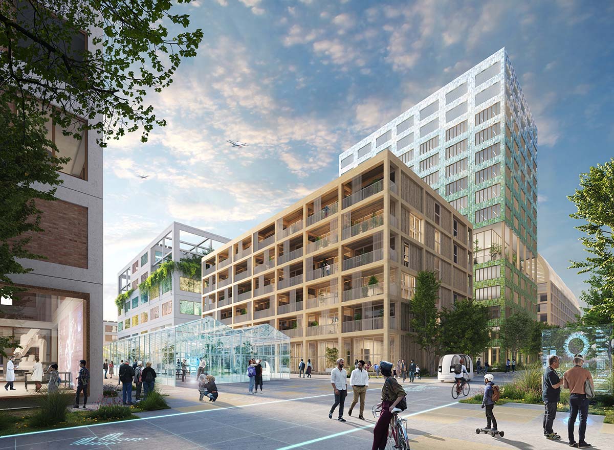 MVRDV wins competition to design new Innovation Park Artificial Intelligence campus in Heilbronn