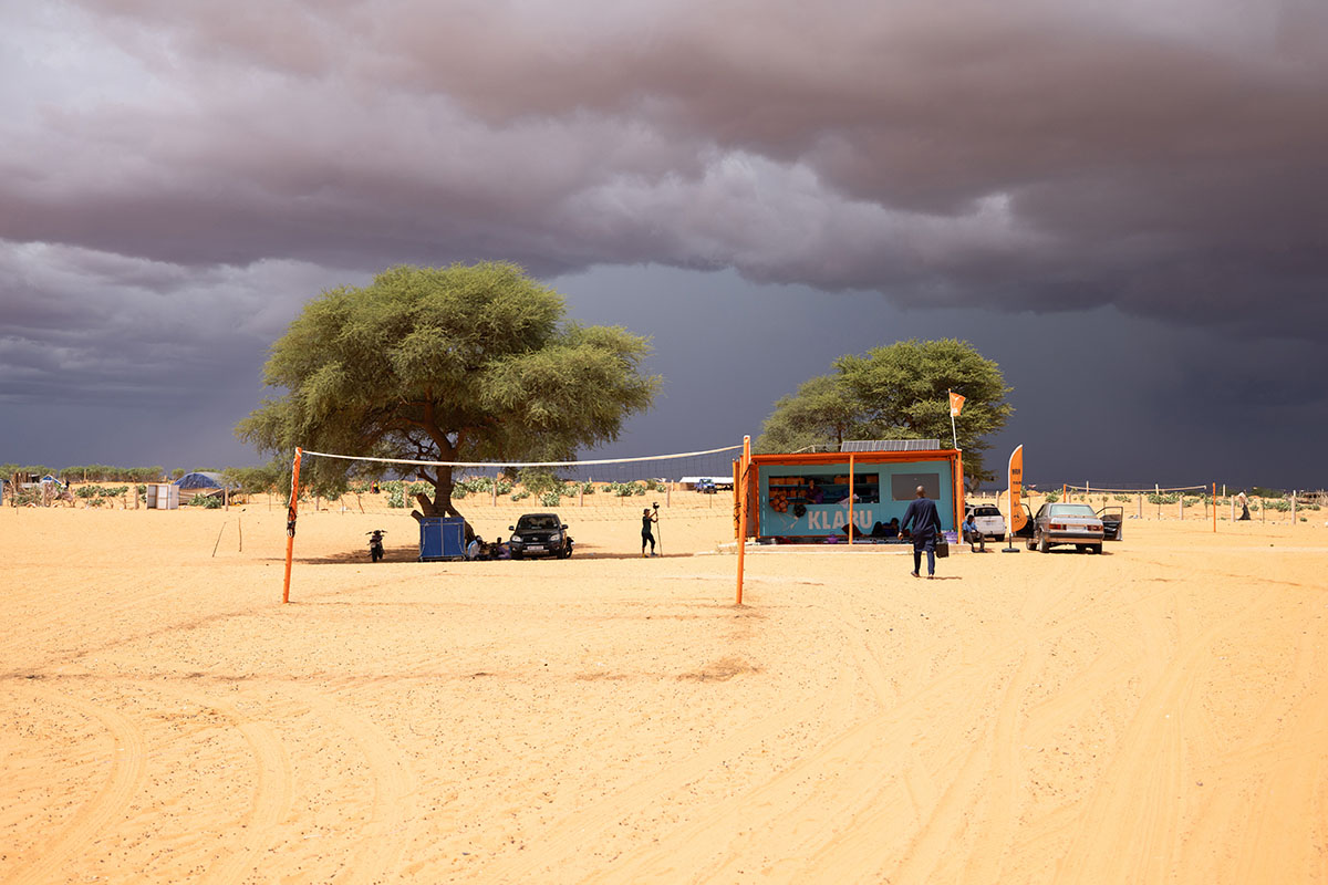 MVRDV turns old shipping container into a clubhouse for refugees