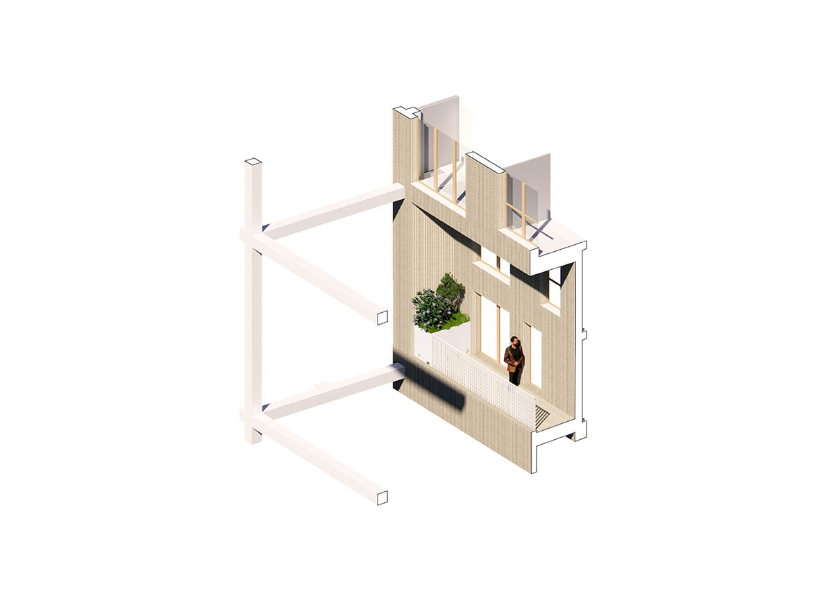 Construction work begins on MVRDV's vertical green oasis, La Serre, outside of Paris