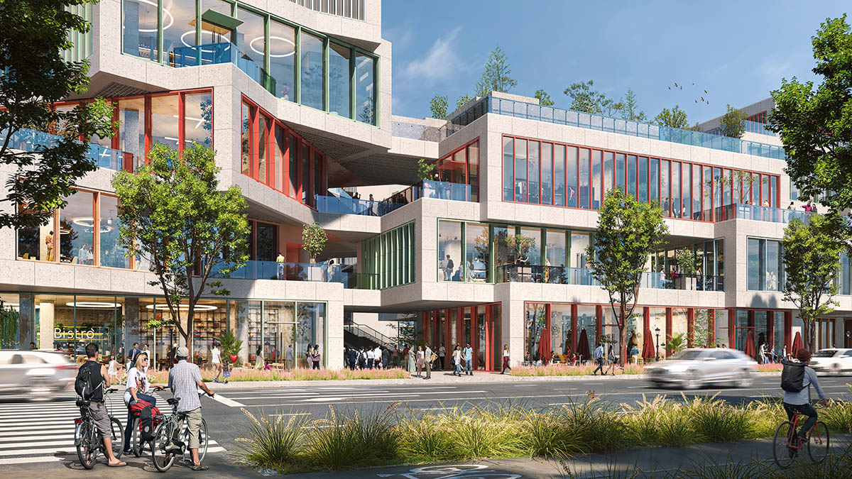 MVRDV unveils plans for a shopping mall made of a stack of colorful boxes in Chengdu