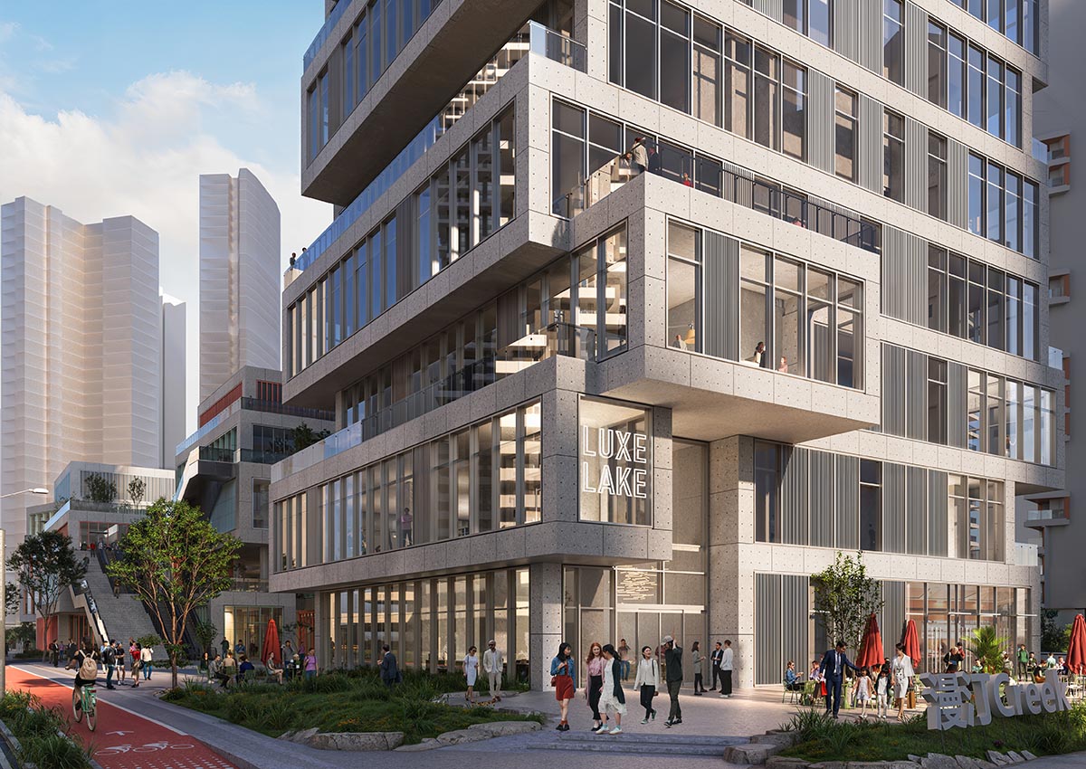 MVRDV unveils plans for a shopping mall made of a stack of colorful boxes in Chengdu