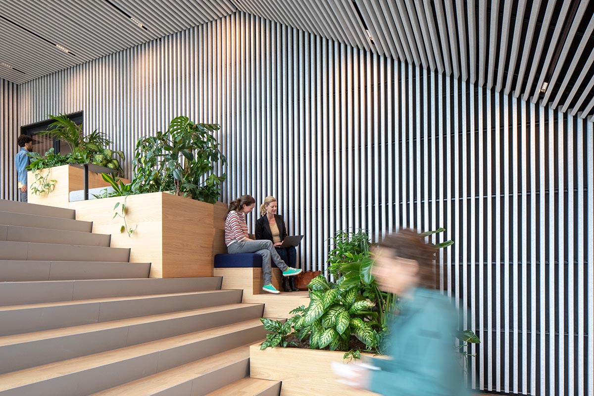 MVRDV built demountable office and laboratory with 90 per cent recyclable materials in Amsterdam