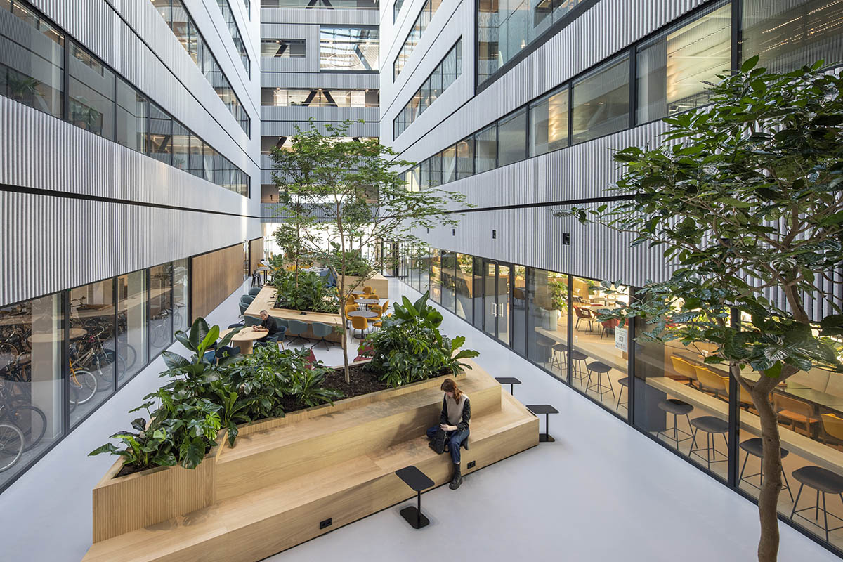 Mvrdv Built Demountable Office And Laboratory With 90 Per Cent 