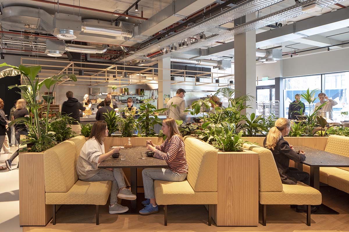 MVRDV built demountable office and laboratory with 90 per cent recyclable materials in Amsterdam