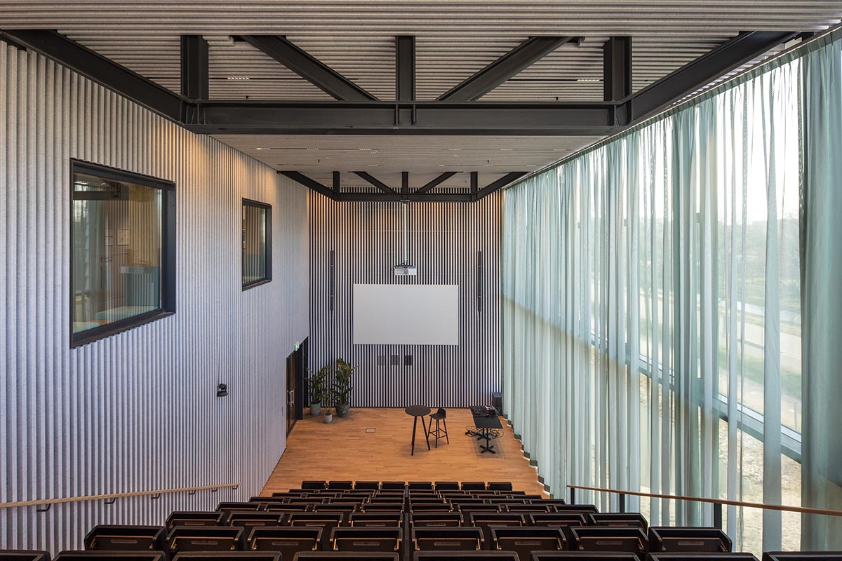 MVRDV built demountable office and laboratory with 90 per cent recyclable materials in Amsterdam