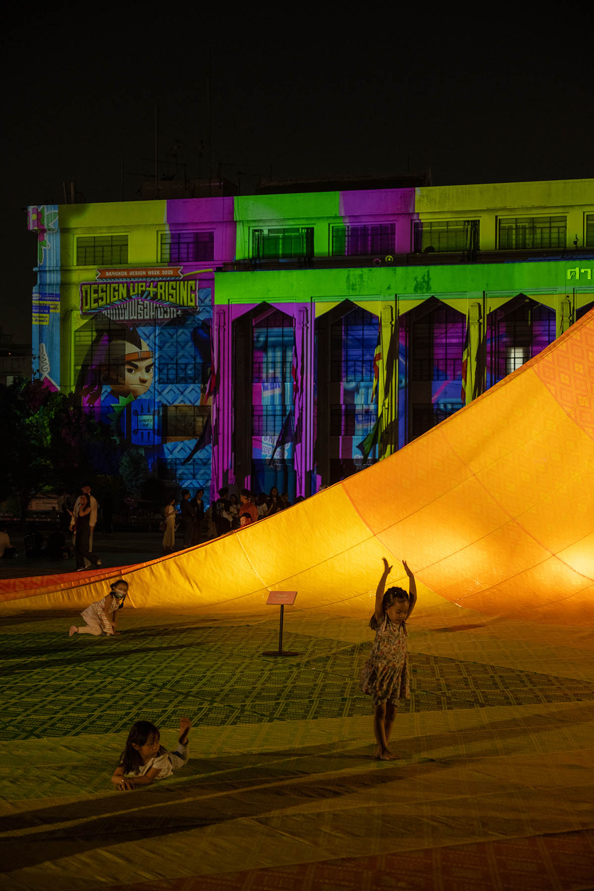 MVRDV's installation at Bangkok Design Week presents a story of plastic waste and recycling
