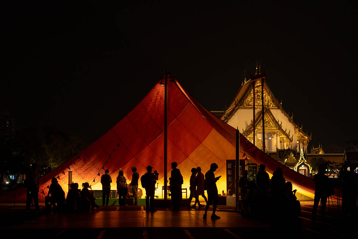 MVRDV's installation at Bangkok Design Week presents a story of plastic waste and recycling