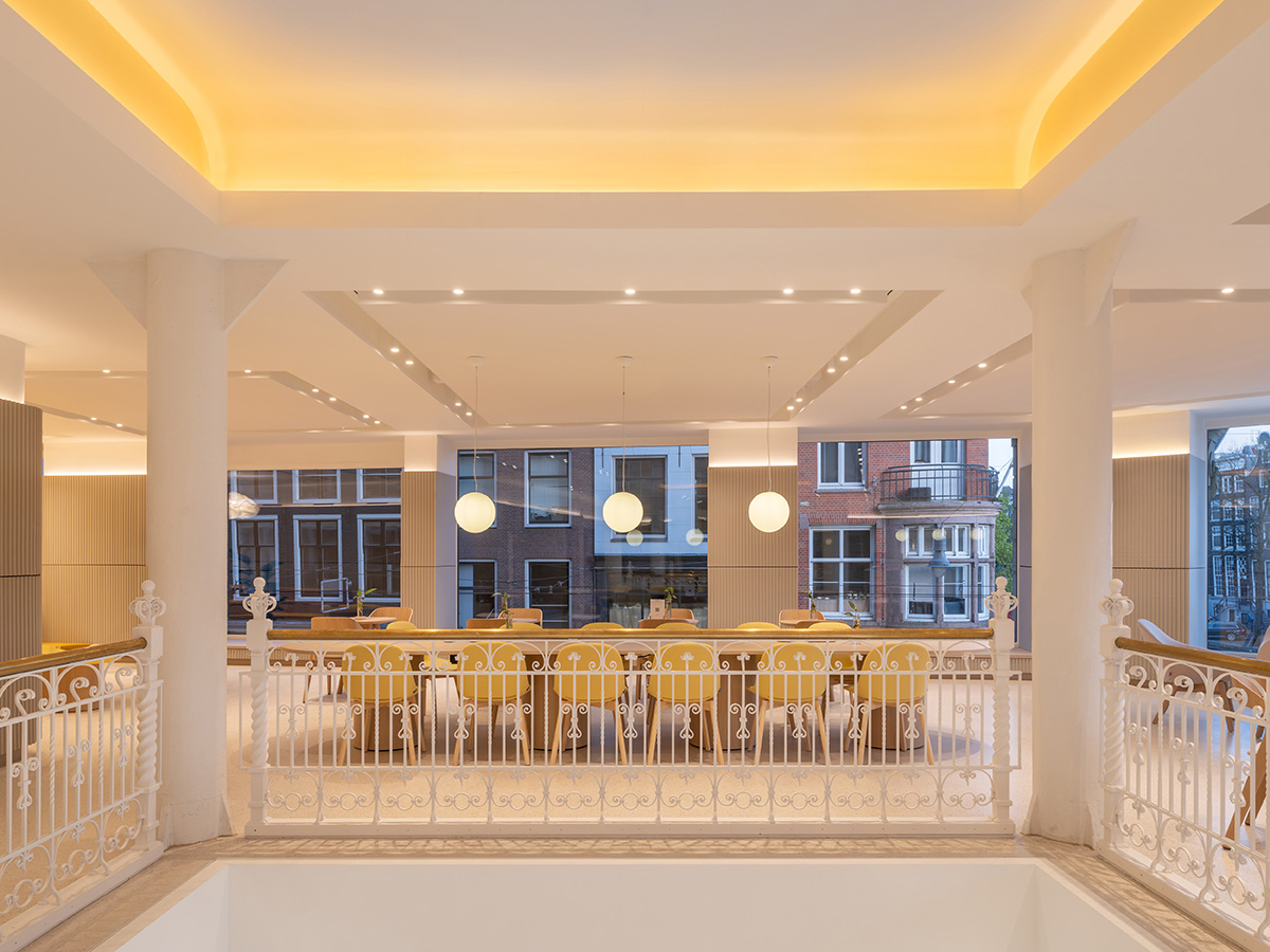 MVRDV revives 19th-century building for electric car manufacturer company with rooftop pavilion