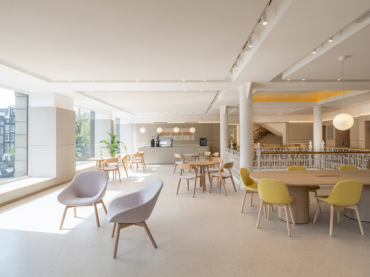 MVRDV revives 19th-century building for electric car manufacturer company with rooftop pavilion