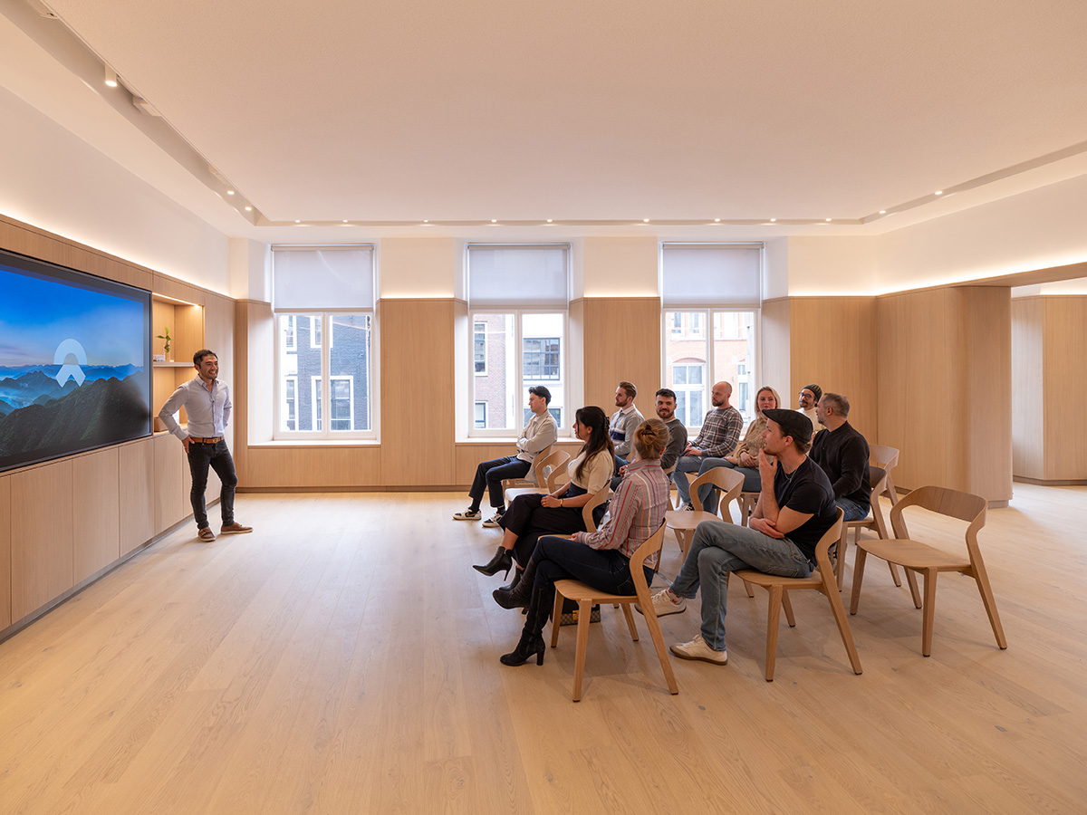 MVRDV revives 19th-century building for electric car manufacturer company with rooftop pavilion