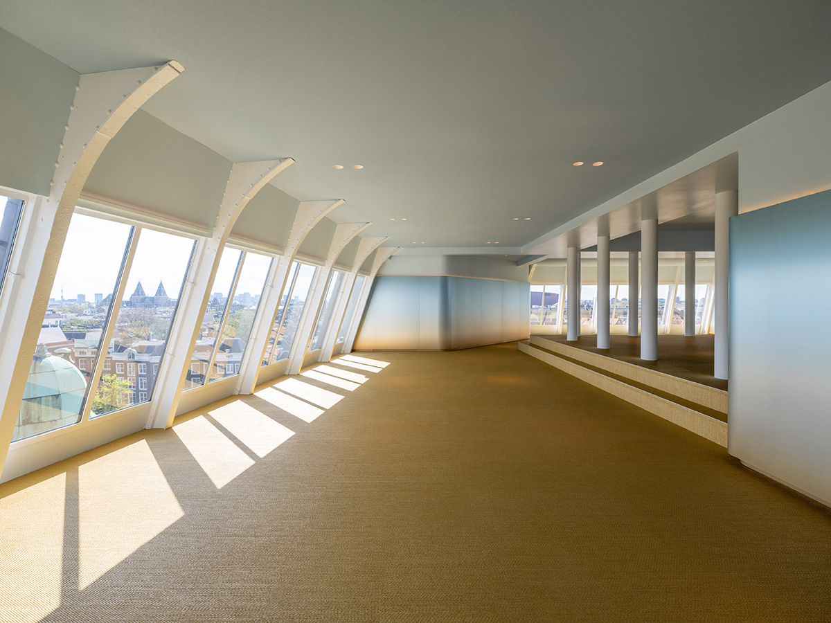 MVRDV revives 19th-century building for electric car manufacturer company with rooftop pavilion