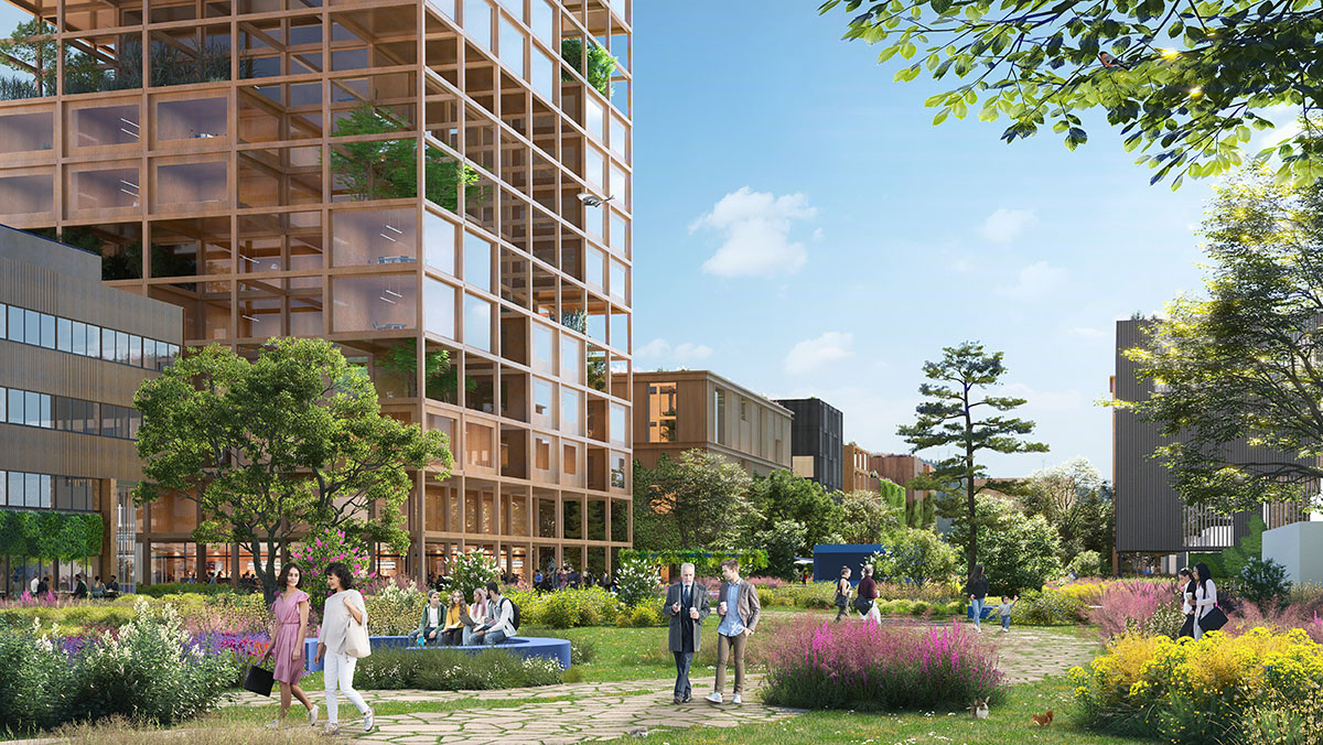MVRDV reveals nature-inclusive masterplan for Noviotech Campus in Nijmegen