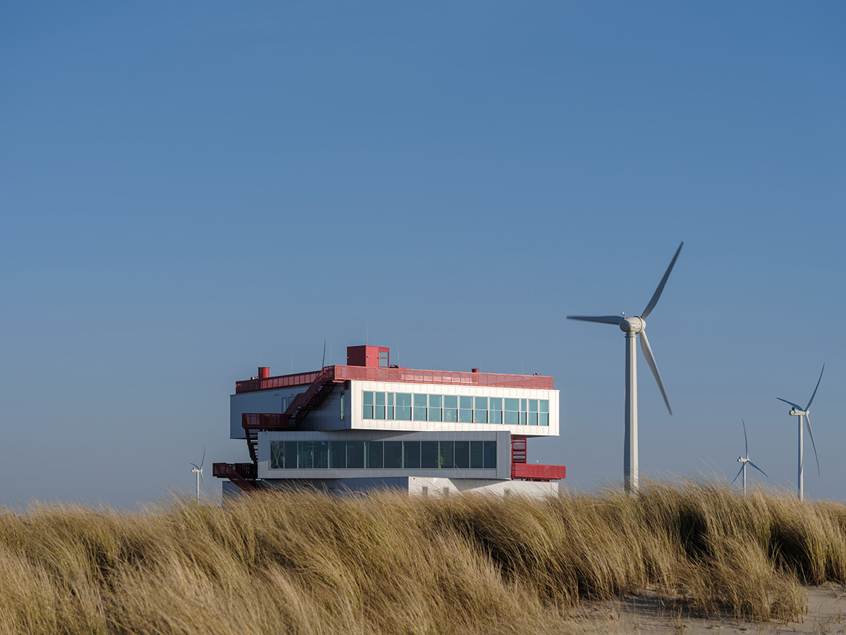 MVRDV's experience centre features rotated volumes offering expansive views in Rotterdam 