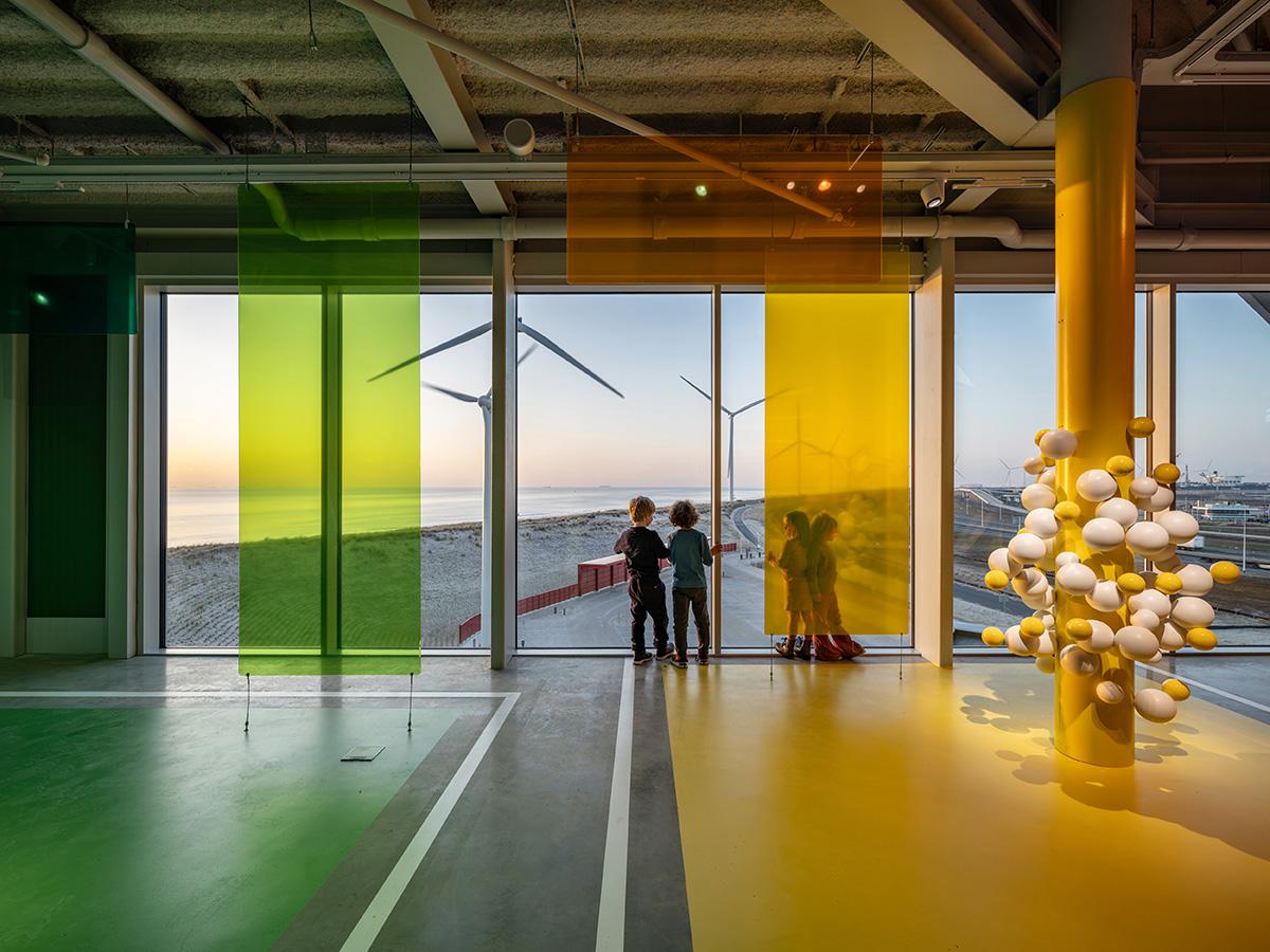 MVRDV's experience centre features rotated volumes offering expansive views in Rotterdam 