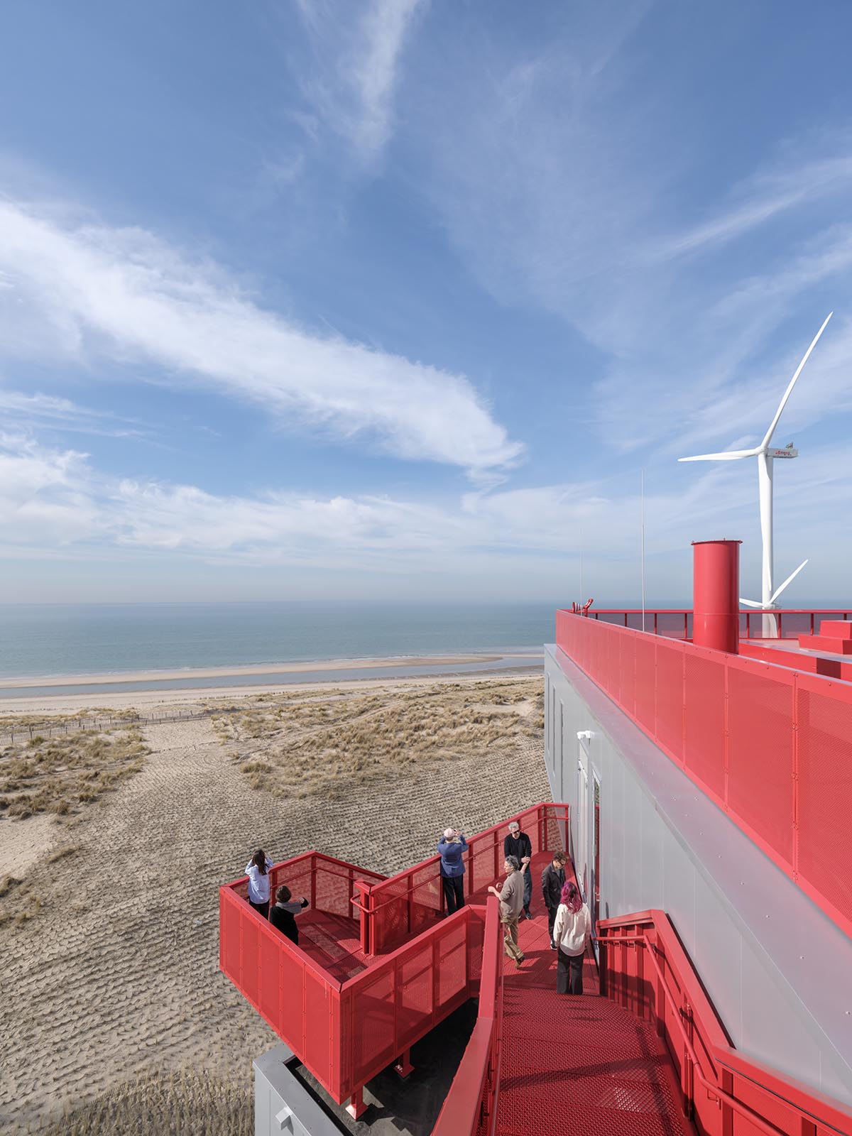 MVRDV's experience centre features rotated volumes offering expansive views in Rotterdam 