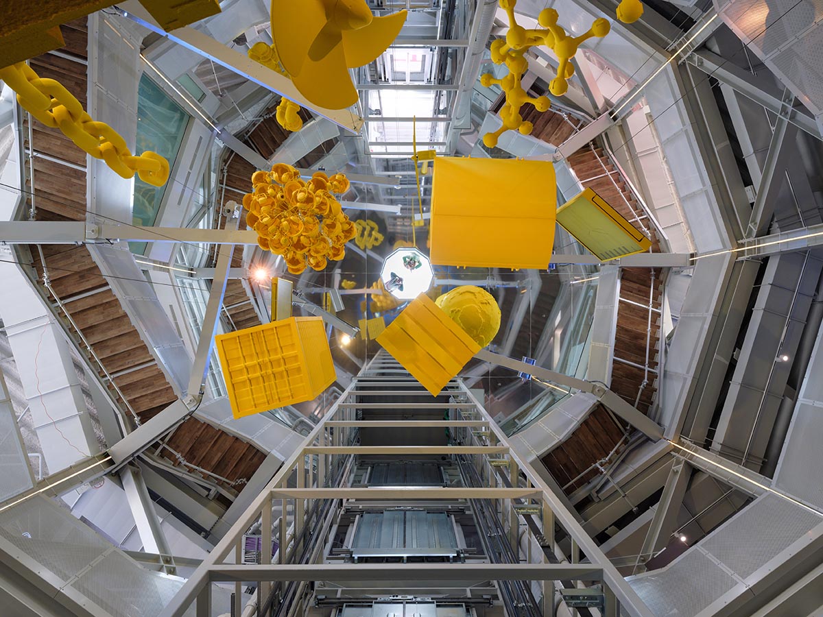 MVRDV's experience centre features rotated volumes offering expansive views in Rotterdam 