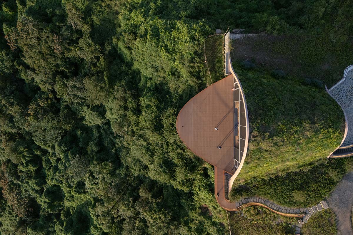 MVRDV creates a hill-shaped pavilion blending nature and architecture in Chengdu
