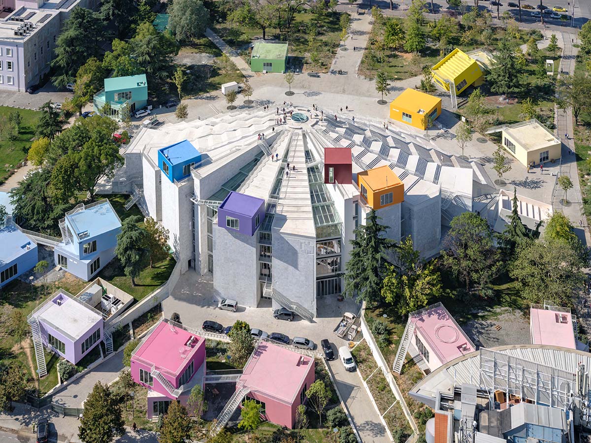 MVRDV redesigns Albania's Pyramid Of Tirana as a monumental