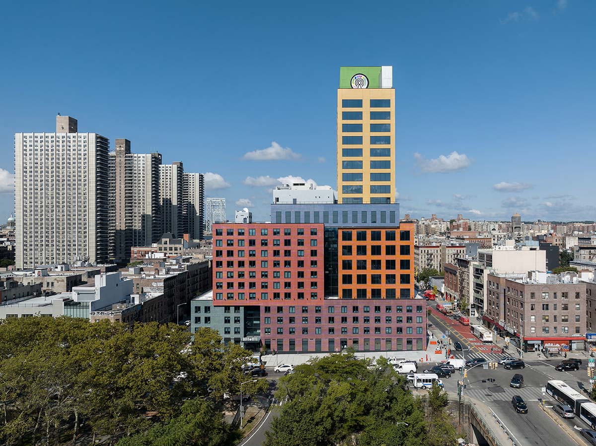 MVRDV completes its first US project, colourful 