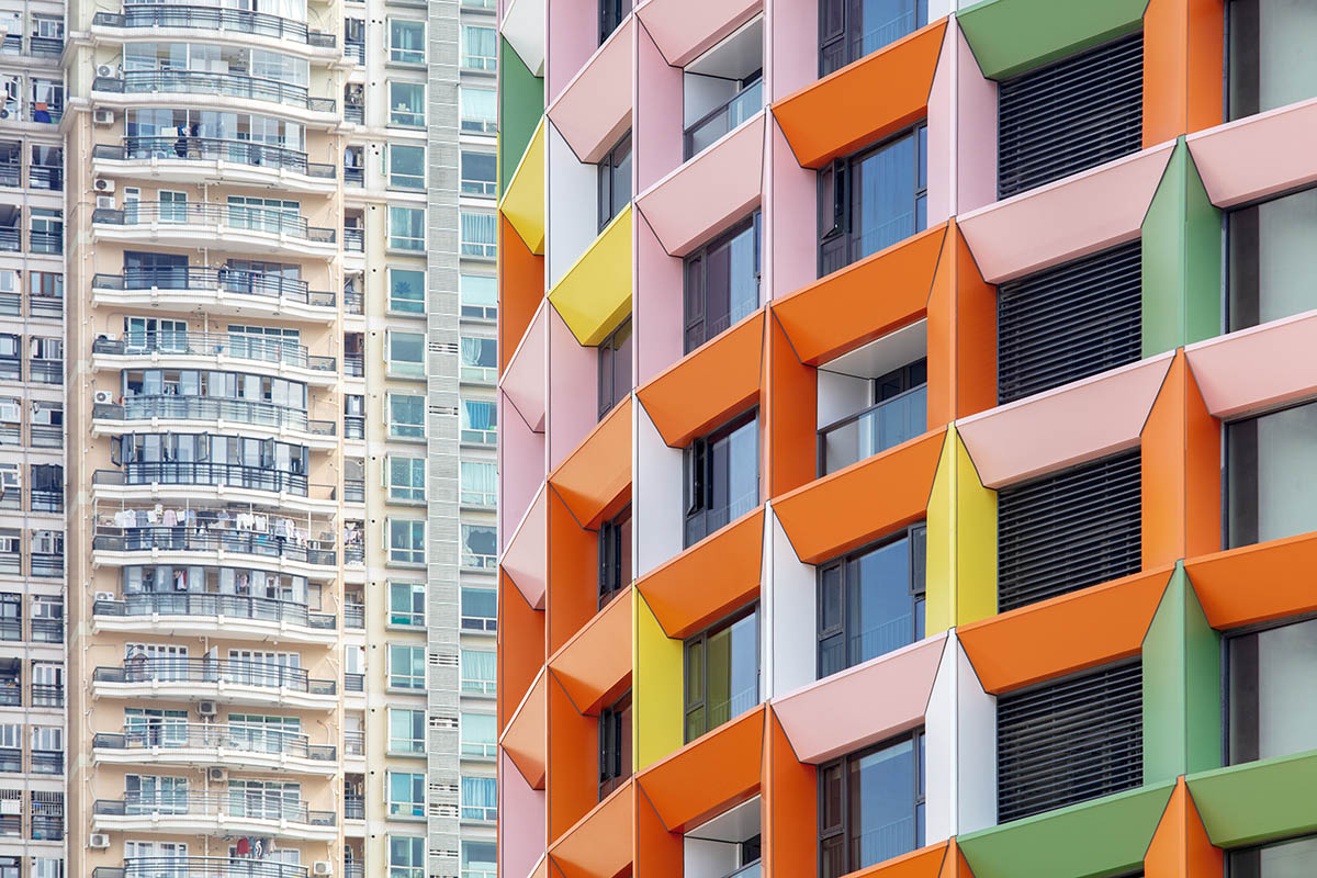 MVRDV transforms old mixed-use tower into a vibrant and colourful women and children’s centre