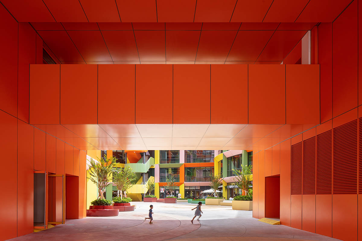 MVRDV transforms old mixed-use tower into a vibrant and colourful women and children’s centre
