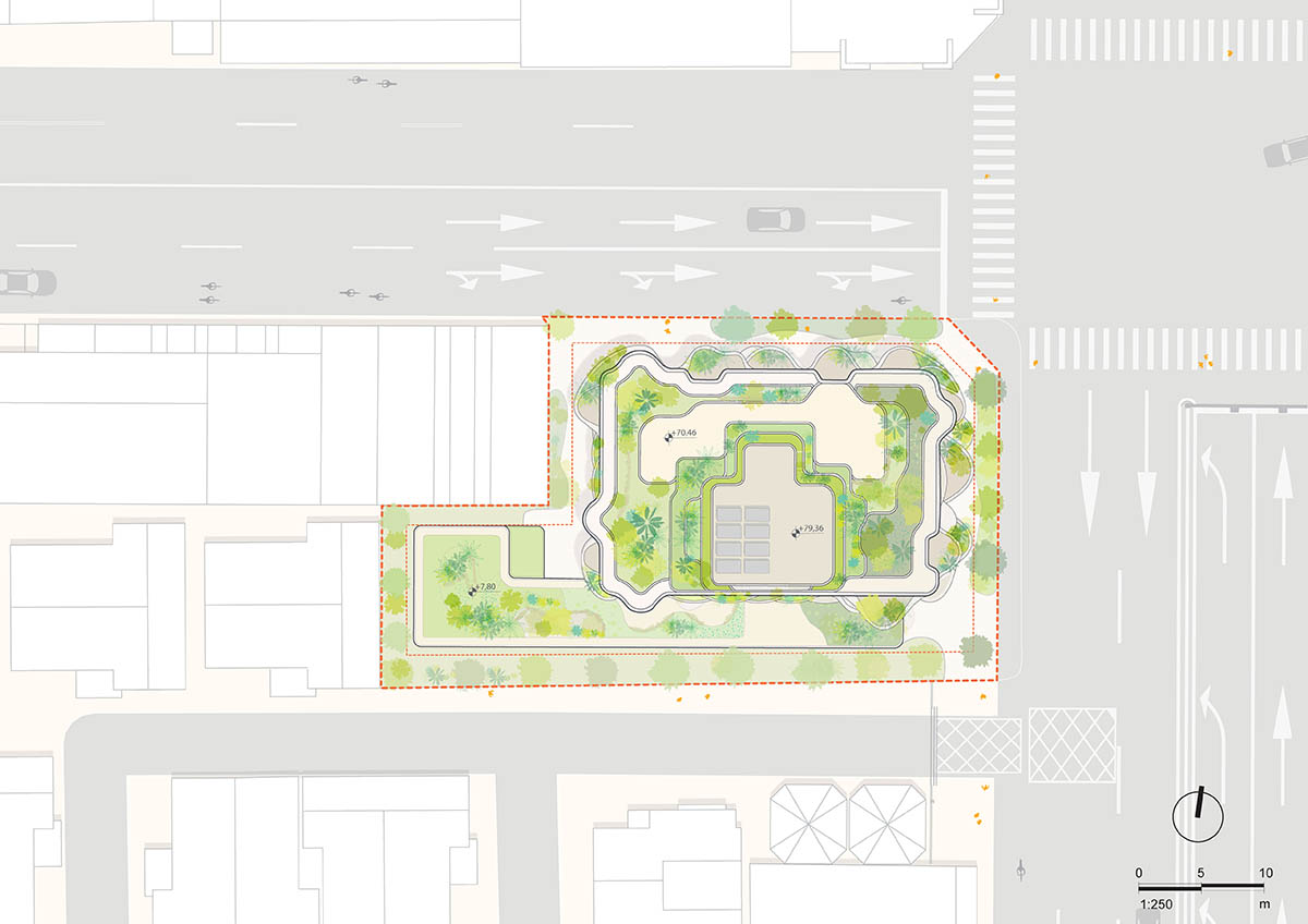 MVRDV wraps residential tower in Taiwan with shimmeric ceramic facade and soft curving balconies 