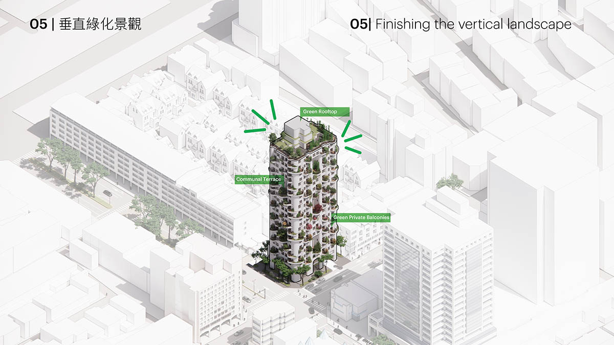 MVRDV wraps residential tower in Taiwan with shimmeric ceramic facade and soft curving balconies 