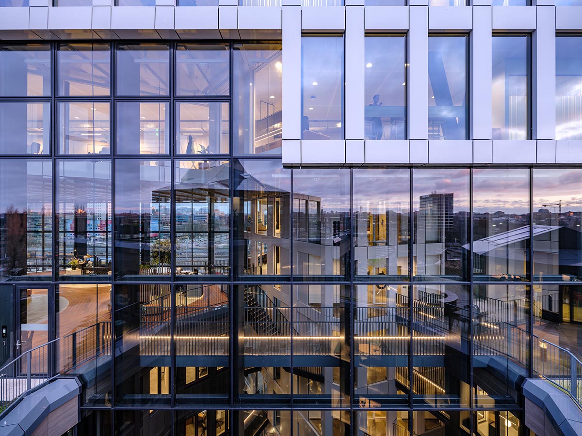 MVRDV completes the transformation of Aldo van Eyck's Tripolis Park in Amsterdam