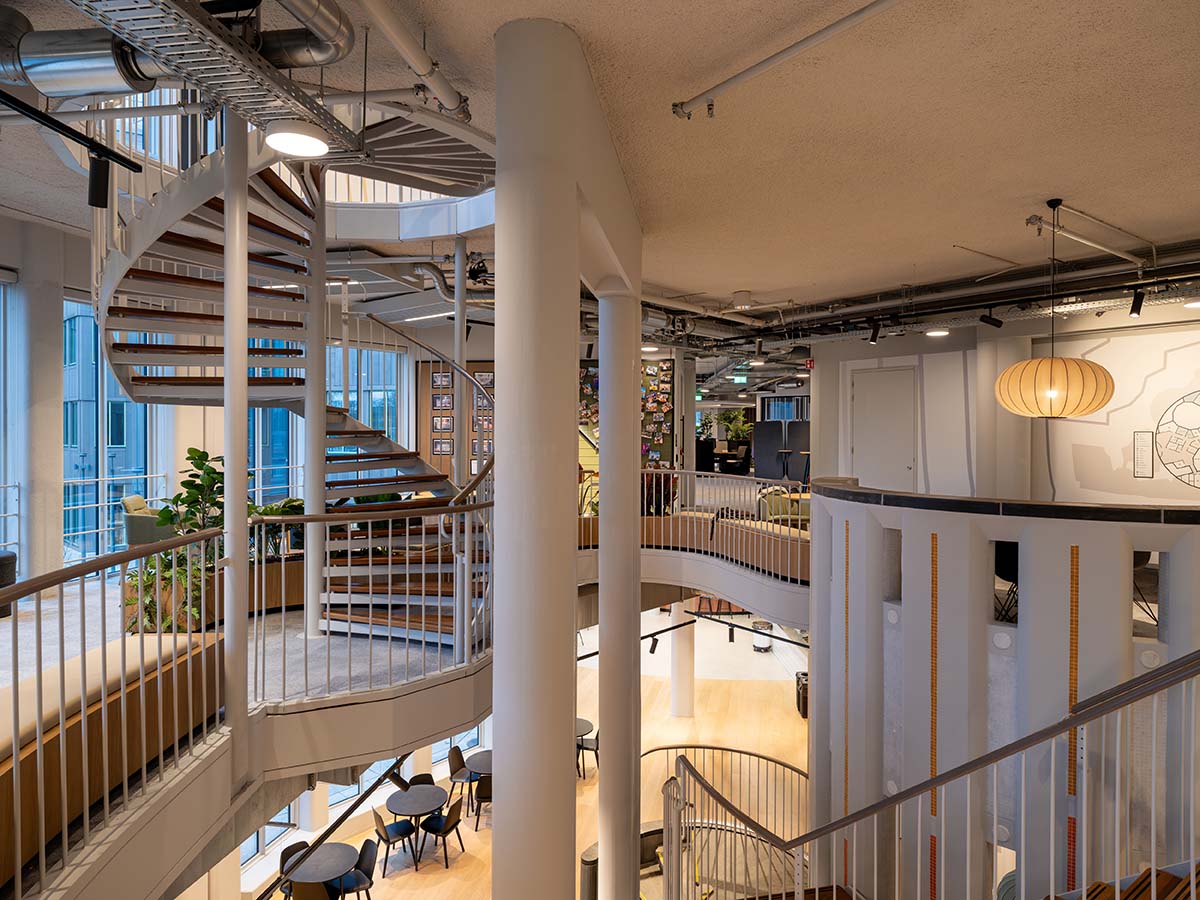 MVRDV completes the transformation of Aldo van Eyck's Tripolis Park in Amsterdam