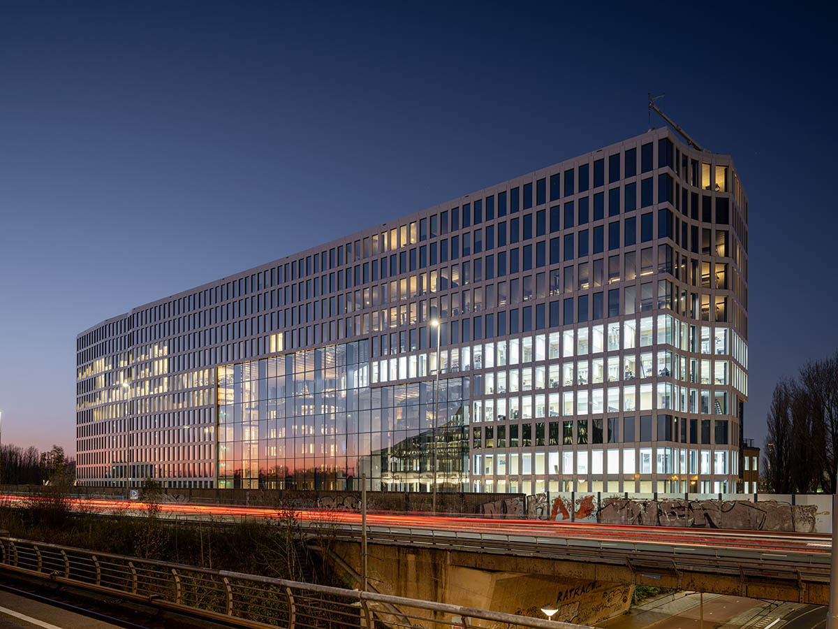 MVRDV completes the transformation of Aldo van Eyck's Tripolis Park in Amsterdam