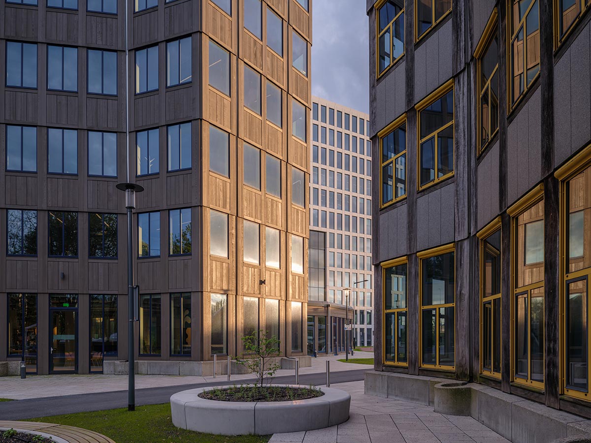 MVRDV completes the transformation of Aldo van Eyck's Tripolis Park in Amsterdam